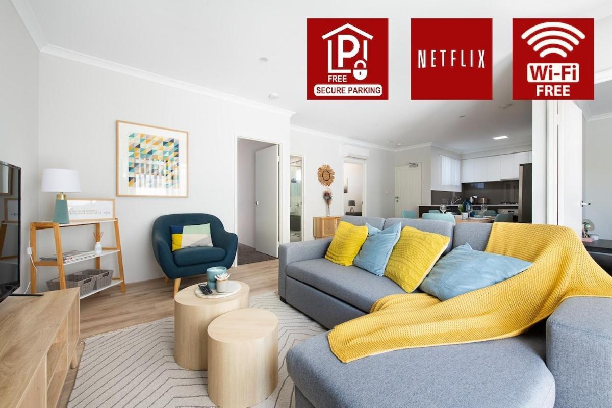 Bright Trendy 2bdrm - Walk To River & Shops Apartment Perth